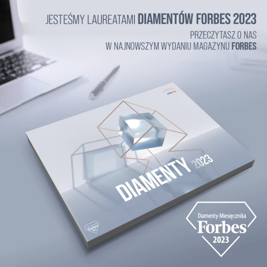 Jesteśmy laureatami Diamentów Forbes 2023!